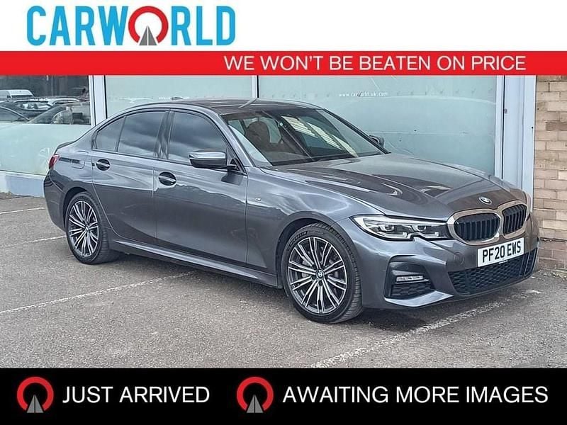 Grey Used 2020 BMW 330e M Sport Sedan | £15,435 (Good price) - Image 1/3