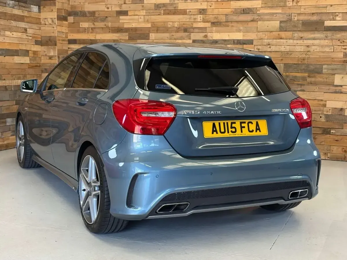Used Mercedes A45 AMG 376 HP (276 kW) 2025 Blue Hatchback