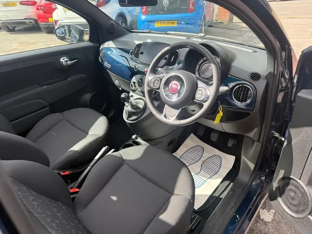 Used Fiat 500 2024 Blue Cabriolet