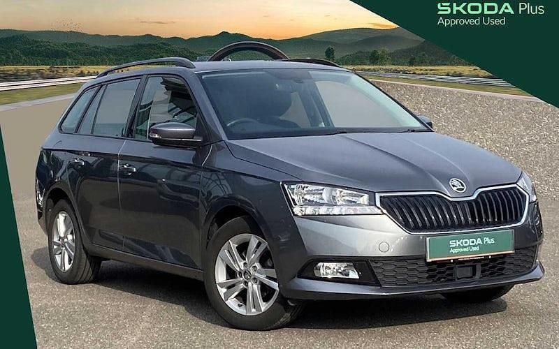 Graphite grey metallic Used 2022 Skoda Fabia SE Estate | £12,293 (Fair price) - Image 1/4