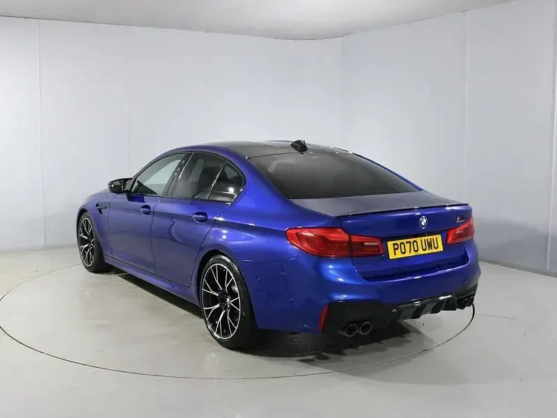 Used BMW M5 Competition Edition 625 HP (459 kW) 2020 Blue Sedan
