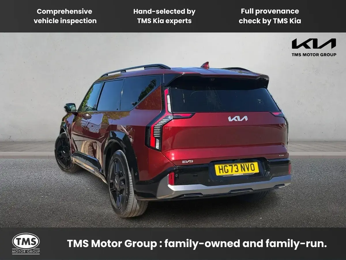 Used Kia EV9 GT-Line S 281 kW (383 HP) 2024 Red SUV