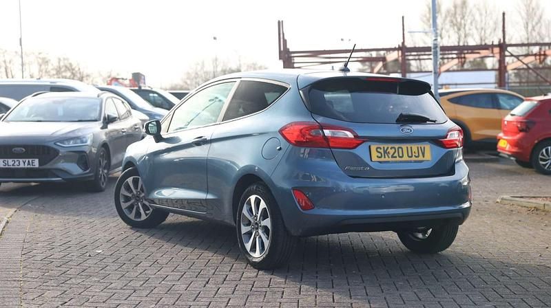 Used Ford Fiesta Trend 95 HP (69 kW) 2020 Blue Hatchback