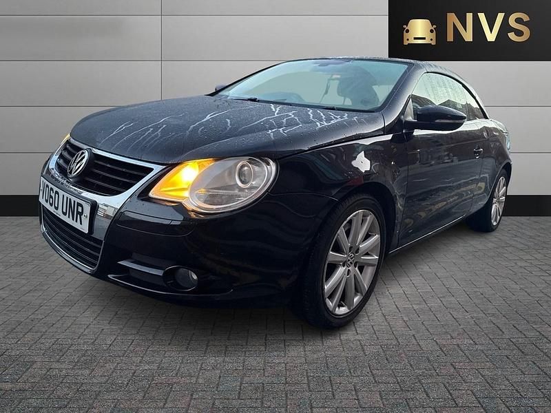 Used VW Eos SE 2010 Black Cabriolet