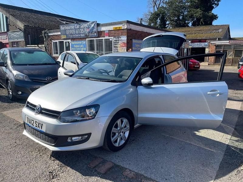 Used VW Polo Match 75 HP (55 kW) 2012 Silver Hatchback