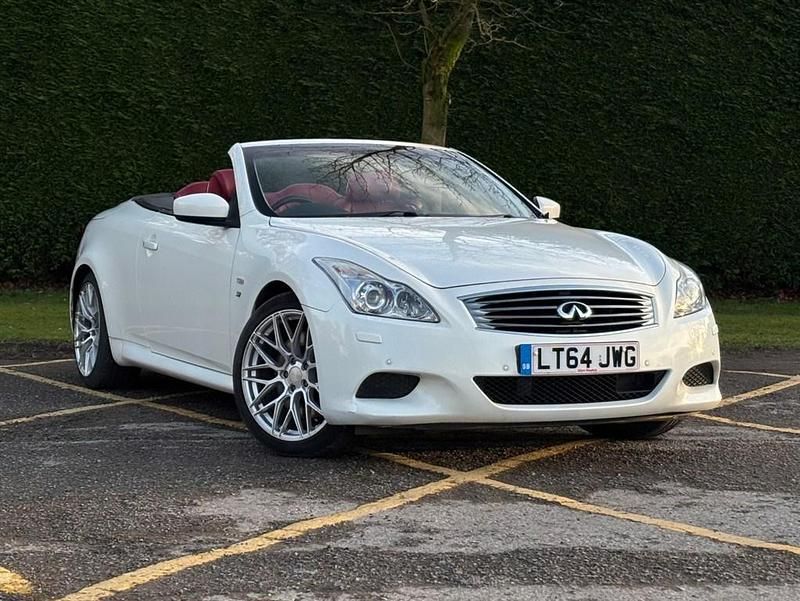 Used Infiniti Q60 Premium 2014 White Cabriolet