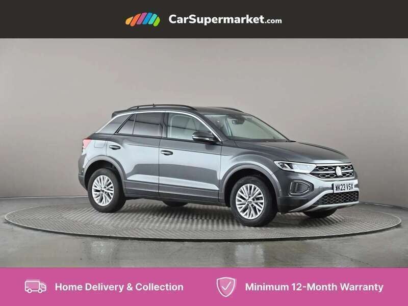 Grey Used 2023 VW T-Roc Life SUV | £18,797 (Good price) - Image 1/4