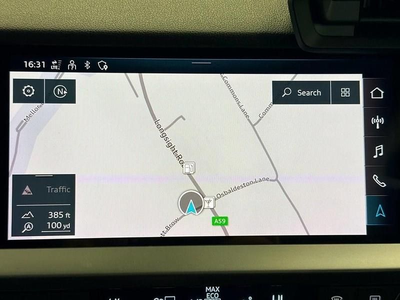 Used Audi A3 Sportback S-Line 150 HP (110 kW) 2020 Black Hatchback