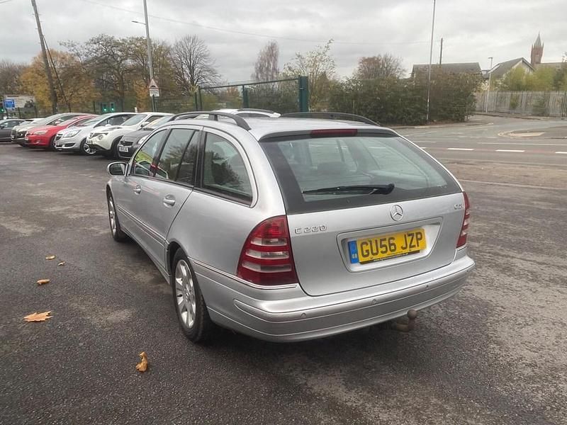 Used Mercedes C220 Elegance 2006 Silver Estate