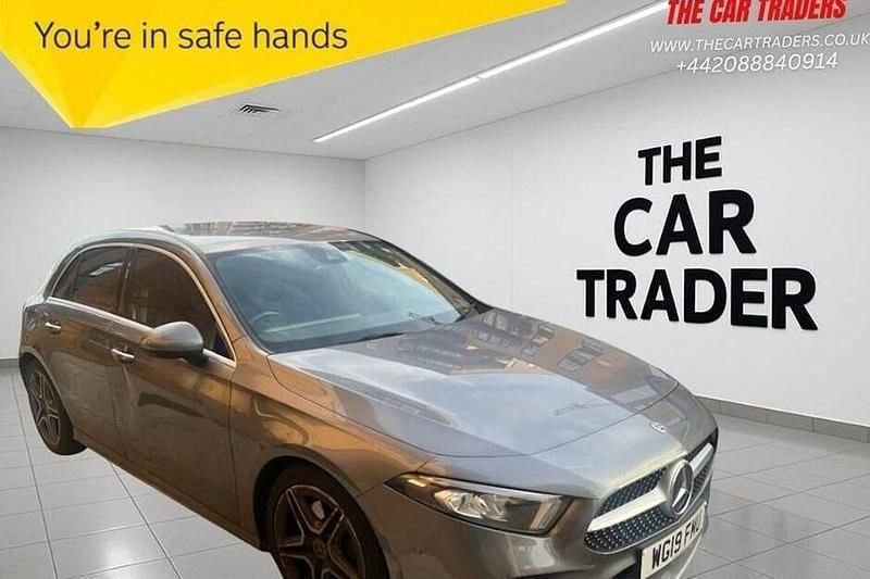 Grey Used 2019 Mercedes A220 AMG Line Premium Hatchback | £12,988 (Good price) - Image 1/1