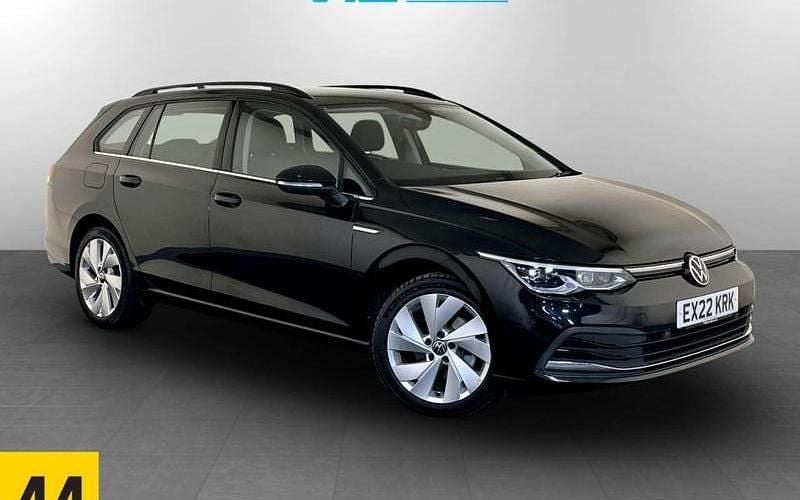 Black Used 2022 VW Golf VIII Style Estate | £11,495 (Fair price) - Image 1/2