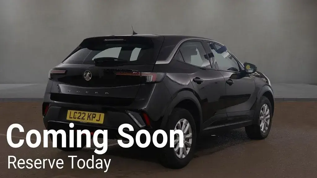 Used Vauxhall Mokka Edition 100 HP (73 kW) 2022 Black SUV