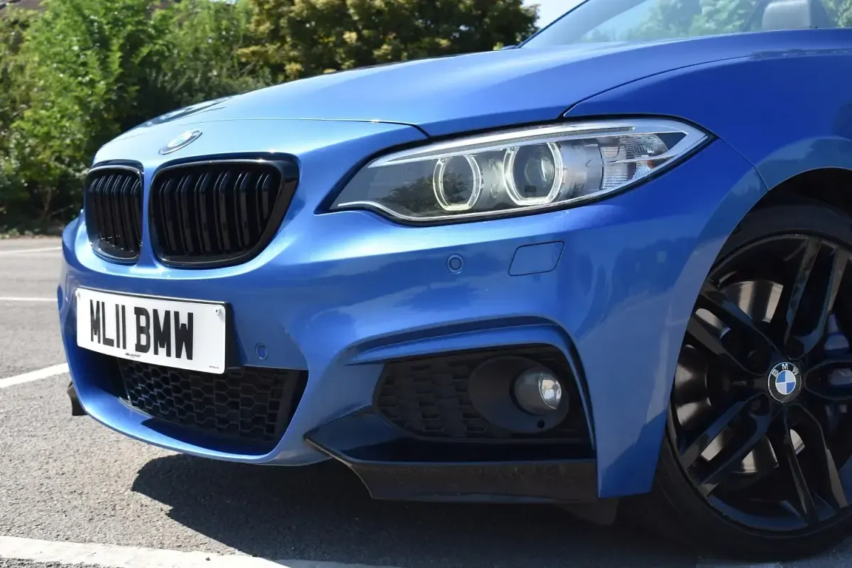 Used BMW 220 M Sport 190 HP (139 kW) 2017 Blue Cabriolet
