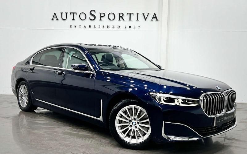 Blue Used 2021 BMW 745e Basis Sedan | £39,990 (Fair price) - Image 1/3