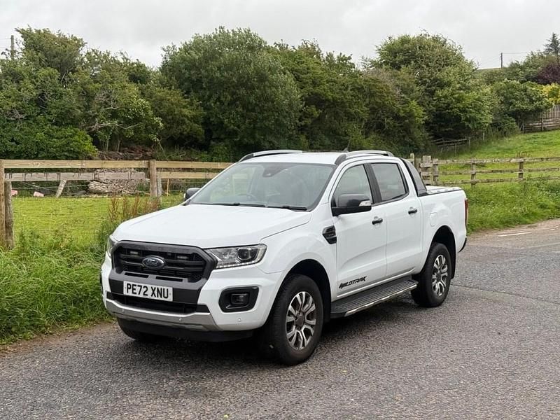 White Used 2022 Ford Ranger Wildtrack Pickup | £19,995 (Good price) - Image 1/4