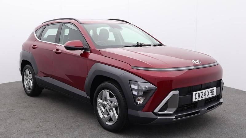Red Used 2024 Hyundai Kona Advanced SUV | £17,999 (Fair price) - Image 1/4