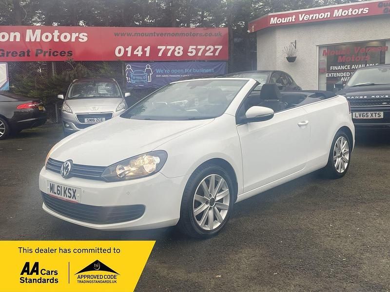 White Used 2011 VW Golf Cabriolet SE Cabriolet | £4,495 (Fair price) - Image 1/1