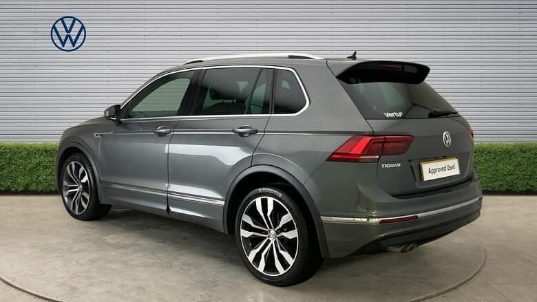 Used VW Tiguan R-line 150 HP (110 kW) 2018 Grey SUV