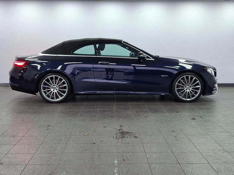 Used Mercedes E400 AMG Line Premium 2018 Blue Cabriolet