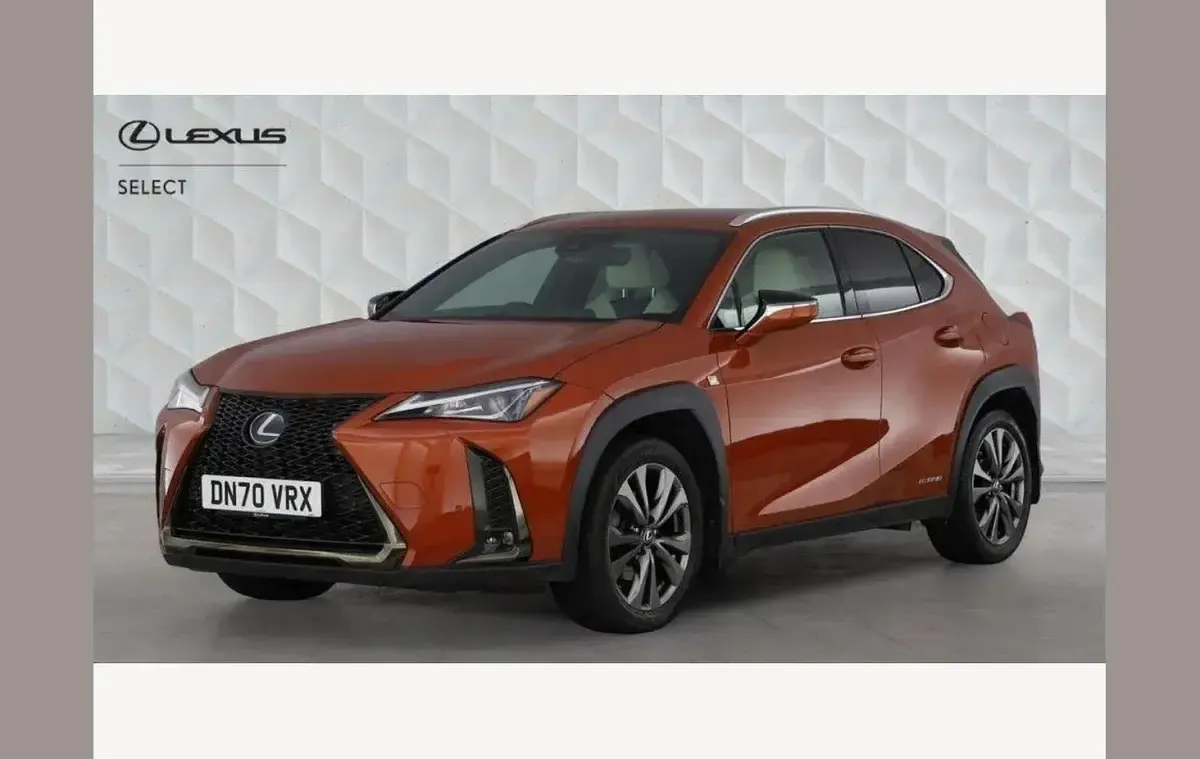 Used Lexus UX 250h Sport Line 184 HP (135 kW) 2020 Orange SUV