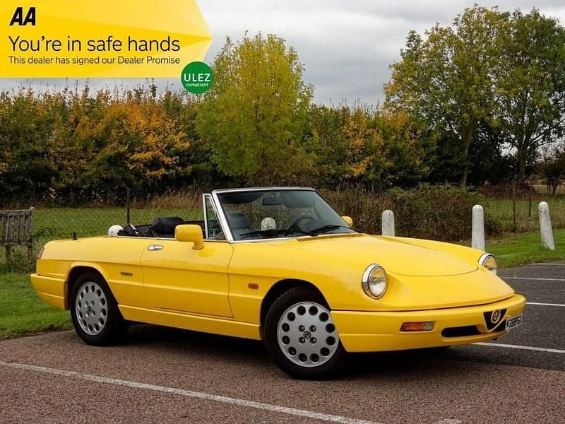 Yellow Used 1998 Alfa Romeo Spider Cabriolet | £19,995 - Image 1/4