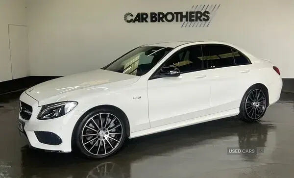 Used Mercedes C43 AMG 2018 White Sedan
