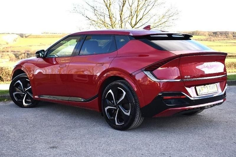 Used Kia EV6 GT-Line S 236 kW (321 HP) 2022 Red SUV