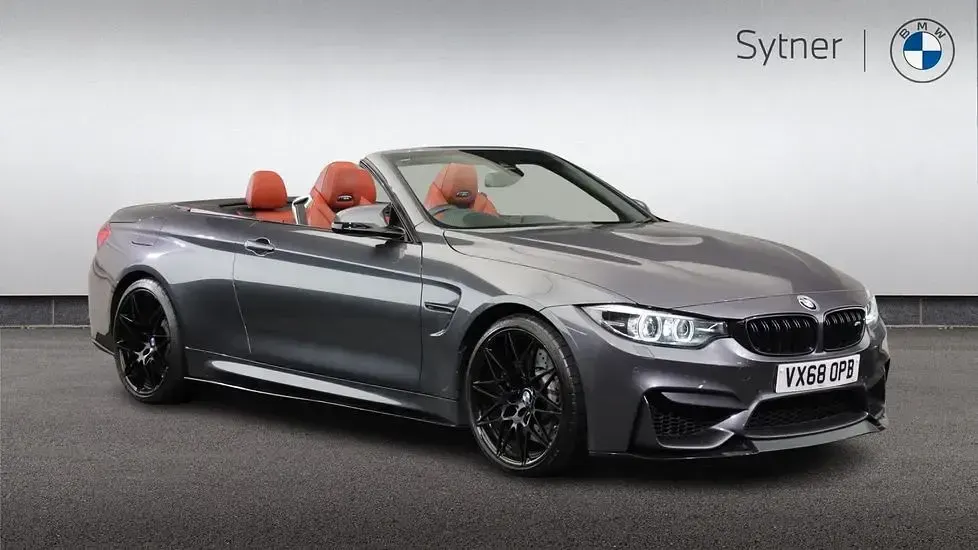 Used BMW M4 Cabriolet Competition Edition 444 HP (326 kW) 2018 Grey Cabriolet