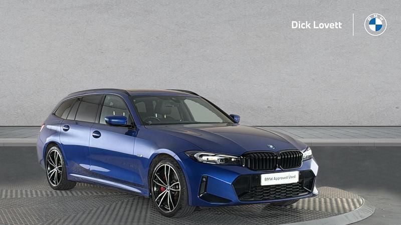 Used BMW 330e M Sport 288 HP (211 kW) 2023 Blue Estate