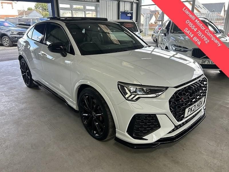 White Used 2021 Audi RS Q3 Sport SUV | £49,995 (Fair price) - Image 1/4