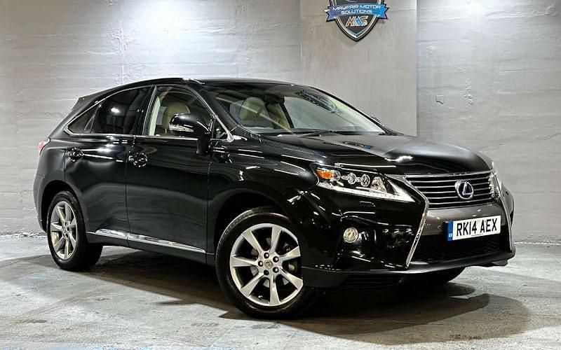 Used Lexus RX450h 298 HP (219 kW) 2014 Black SUV