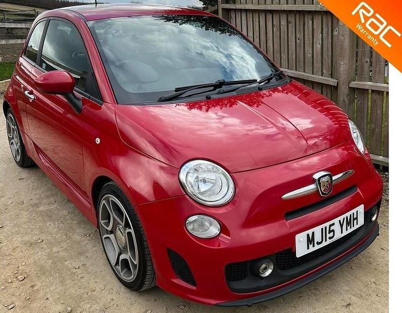 Red Used 2015 Abarth 500 Hatchback | £7,295 (Fair price) - Image 1/3