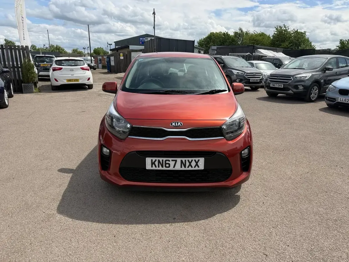 Used Kia Picanto 2017 Orange Hatchback