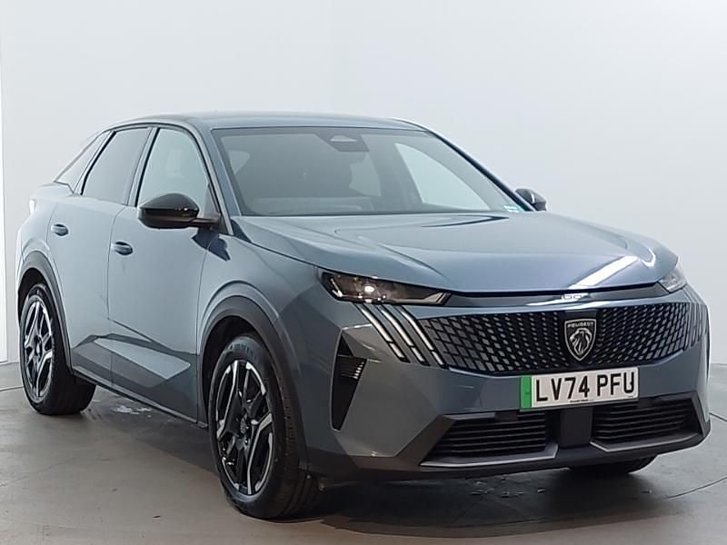 Blue Used 2024 Peugeot e-3008 Allure SUV | £25,498 (A bit pricey) - Image 1/4