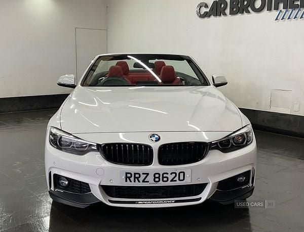 Used BMW 430 Cabriolet M Sport 2019 White Cabriolet