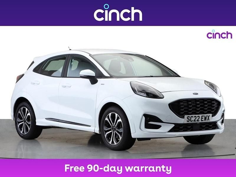 White Used 2022 Ford Puma ST-Line SUV | £13,499 (Good price) - Image 1/3