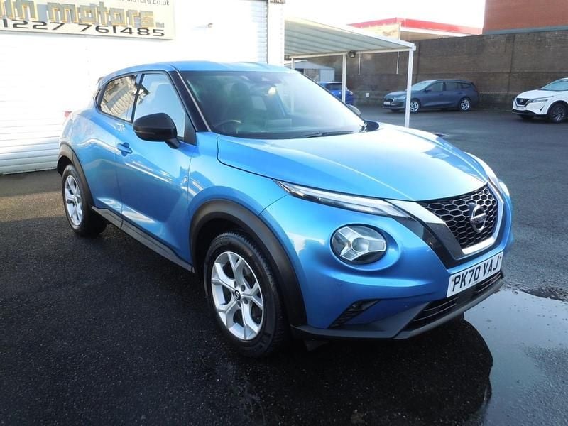 Used Nissan Juke N-Connecta 2020 Blue SUV