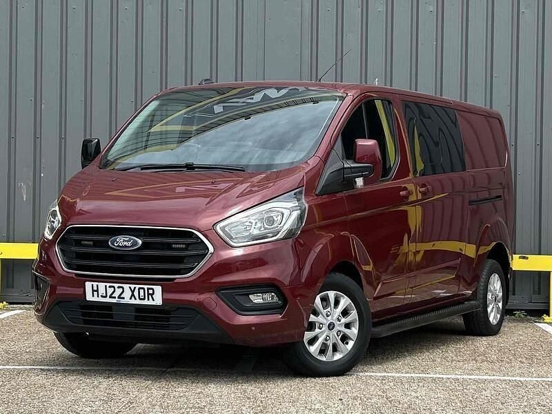 Used Ford Transit Custom Limited 170 HP (125 kW) 2022 Red Van