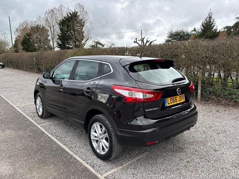 Used Nissan Qashqai Acenta 110 HP (80 kW) 2016 Black SUV