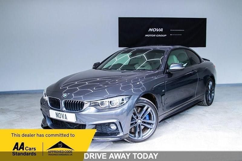 Grey Used 2018 BMW 435 M Sport Cabriolet | £16,400 (Fair price) - Image 1/4