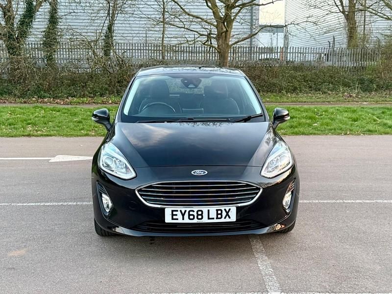 Used Ford Fiesta Zetec 2018 Black Hatchback