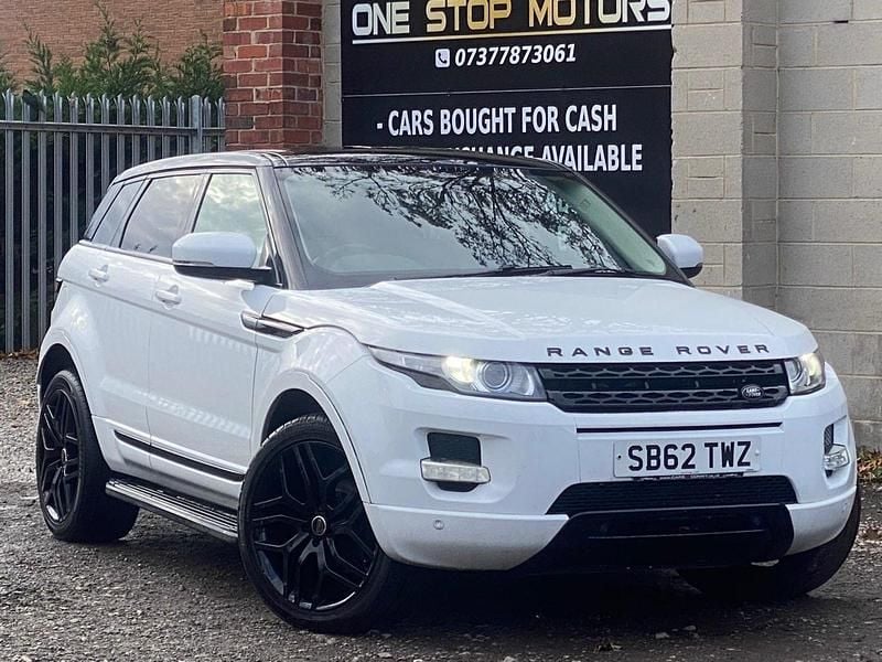 White Used 2012 Land Rover Range Rover evoque Pure Estate | £5,495 (Fair price) - Image 1/4