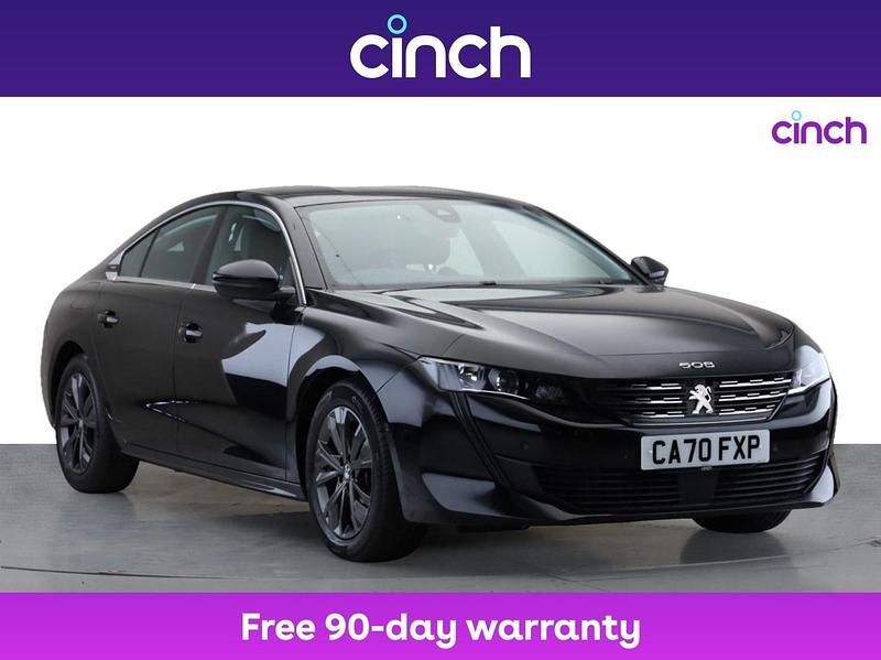 Black Used 2020 Peugeot 508 Allure Hatchback | £14,849 (Good price) - Image 1/3