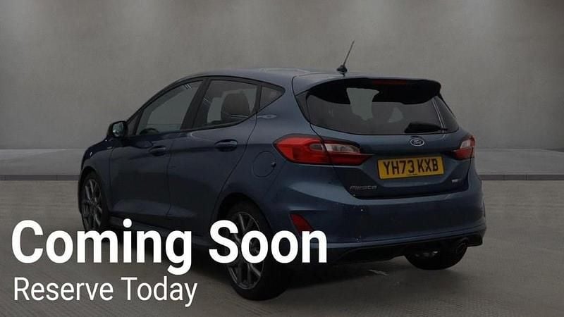 Used Ford Fiesta ST-Line 125 HP (91 kW) 2023 Blue Hatchback
