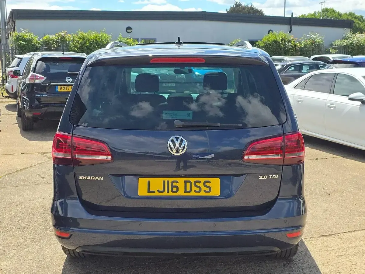 Used VW Sharan SEL 150 HP (110 kW) 2016 Blue MPV
