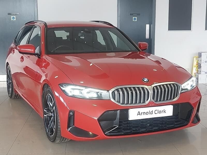 Red Used 2023 BMW 320 M Sport Estate | £28,998 (Fair price) - Image 1/4