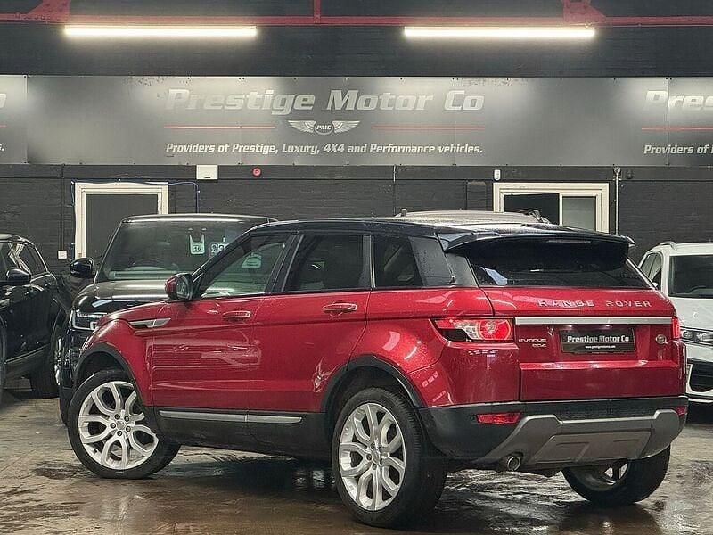Used Land Rover Range Rover evoque Prestige 150 HP (110 kW) 2014 Red SUV
