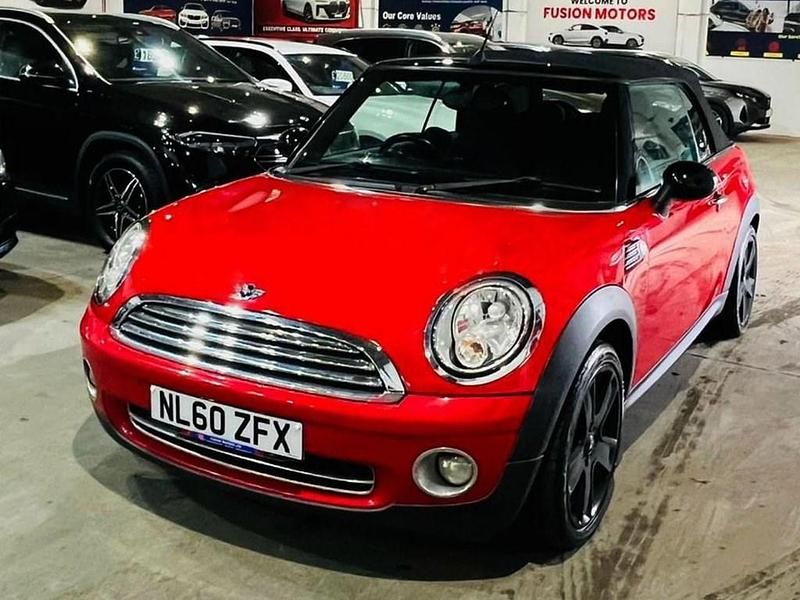 Used Mini Cooper Cabriolet 2010 Red Cabriolet