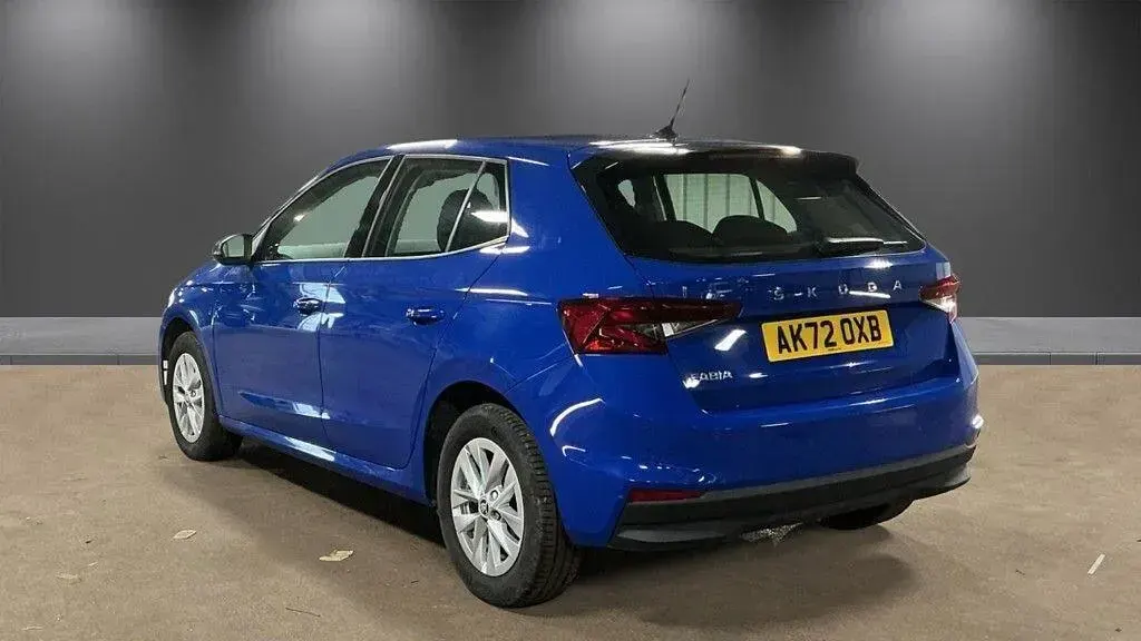 Used Skoda Fabia Comfort 110 HP (80 kW) 2022 Blue Hatchback