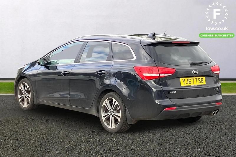 Used Kia Ceed Sportswagon GT-Line S 136 HP (100 kW) 2017 Black Estate